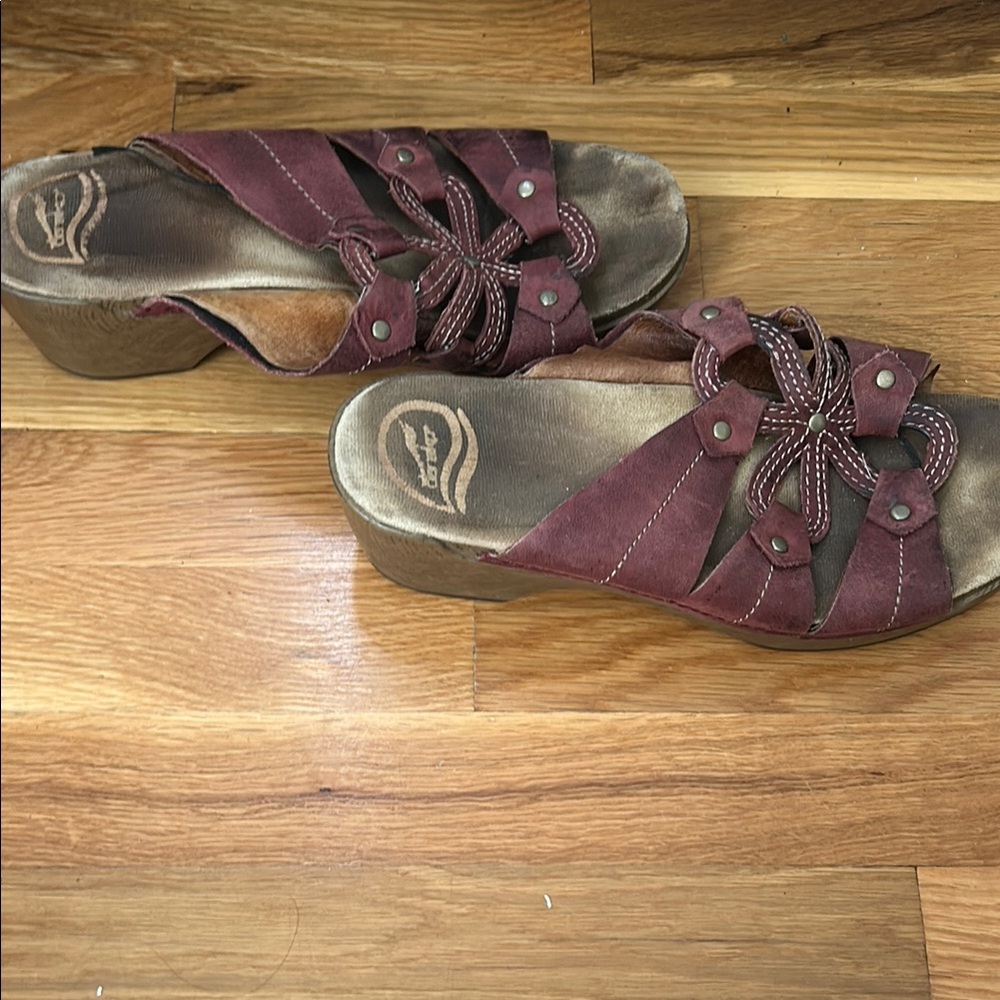 Dansko Brown Strappy Sandals Comfort